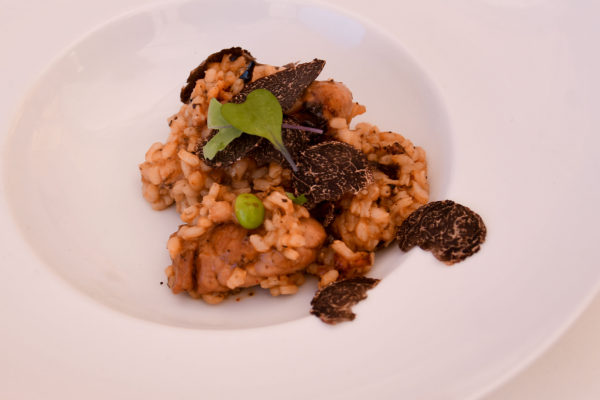 Risotto con trufa