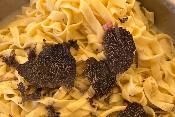 Pasta con trufa