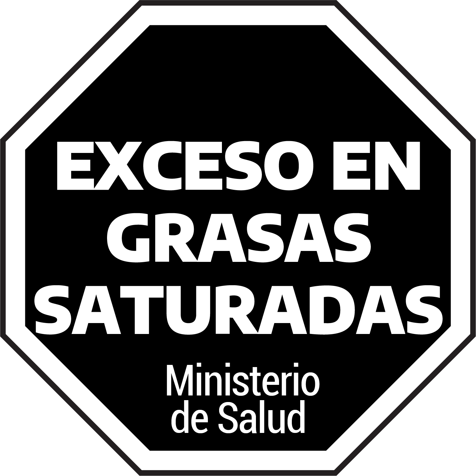 Exceso en grasas saturadas