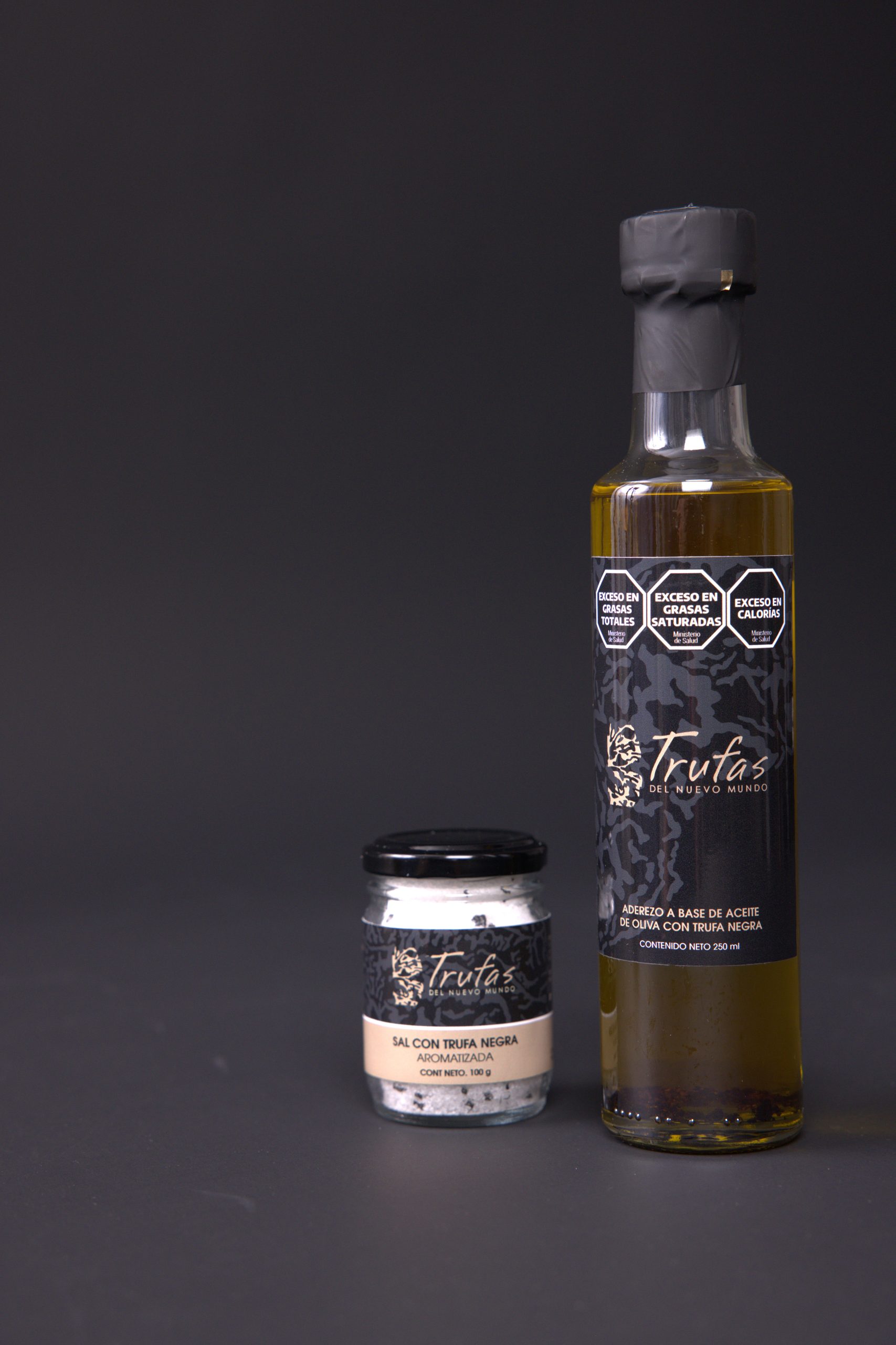 TRUFADOS BOX 1: 1 ACEITE TRUFADO 250 ML + 1 SAL TRUFADA 100 G